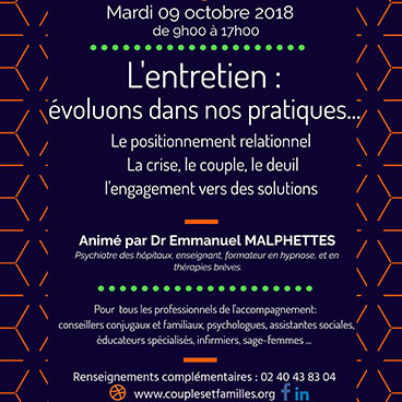 Journées couples et familles Nantes 2018