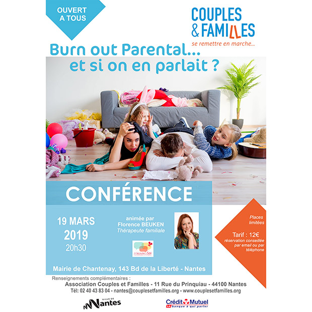 Conférence "Burn out parental... et si on en parlait"